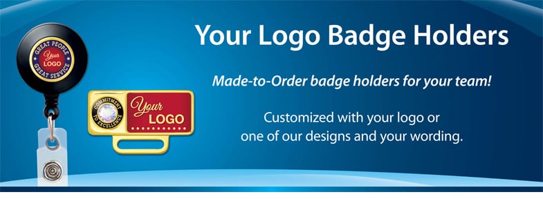 Your Logo Badge Holders